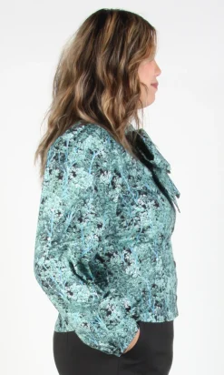 Bos'n Bird Blouse - Ice Storm