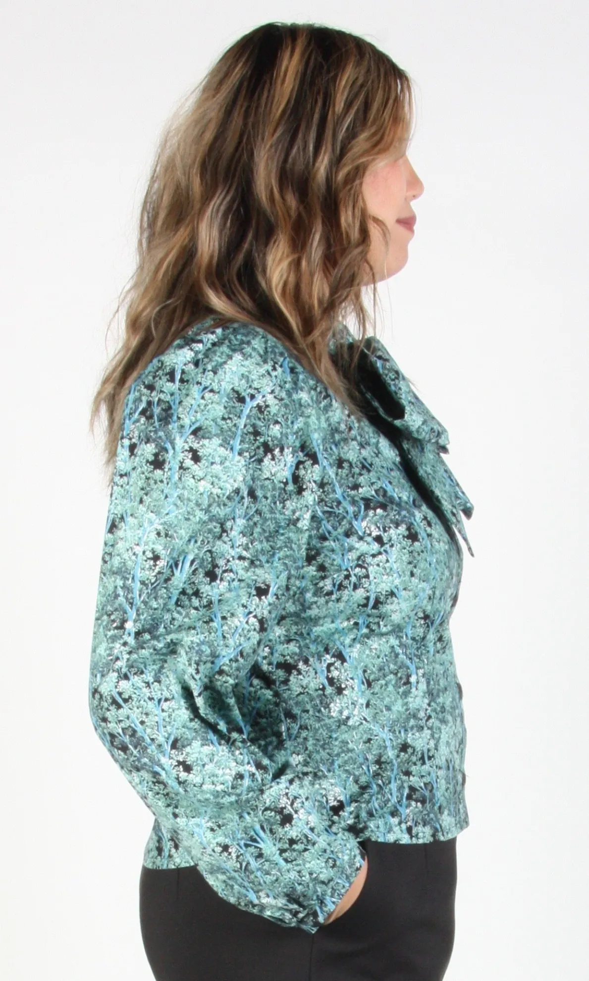 Bos'n Bird Blouse - Ice Storm