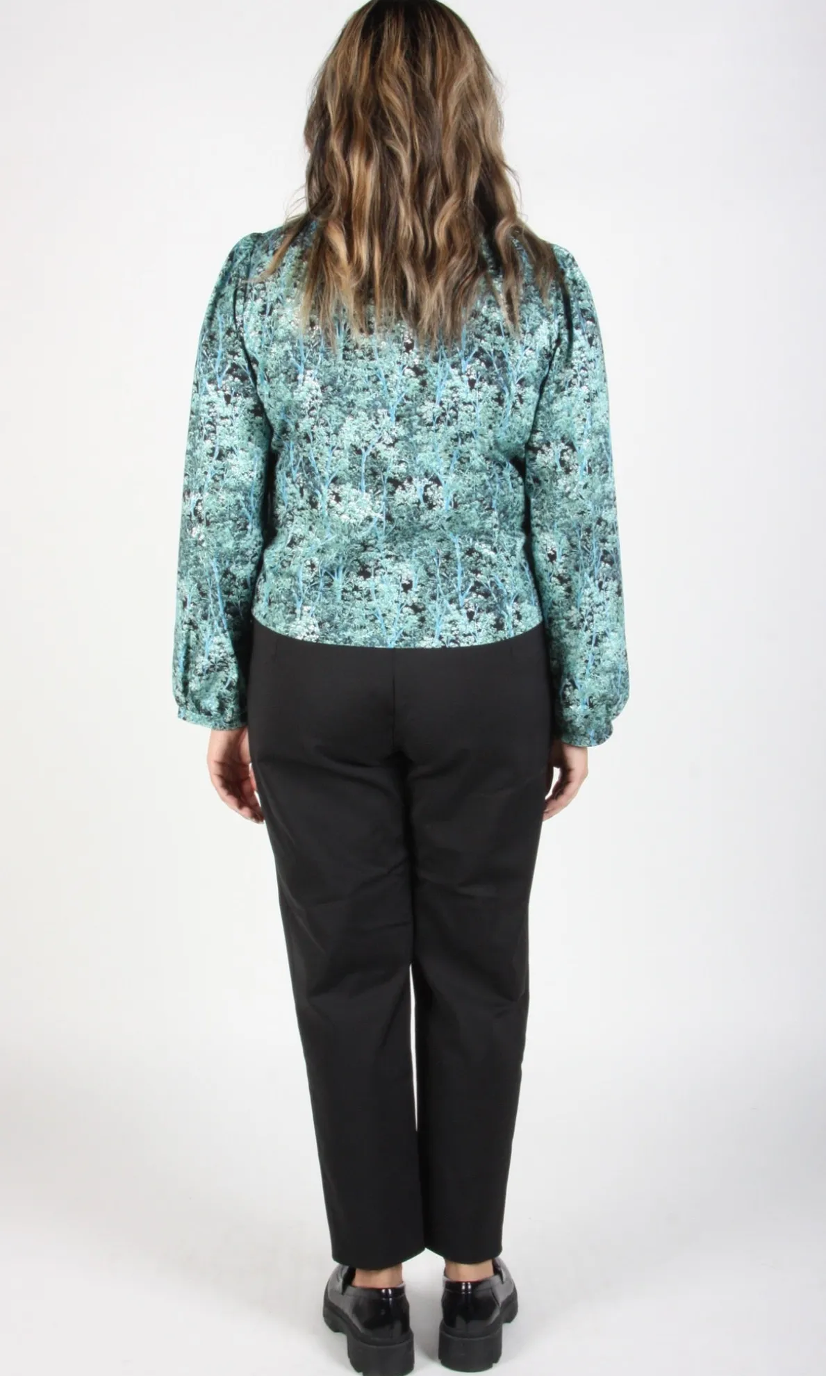 Bos'n Bird Blouse - Ice Storm