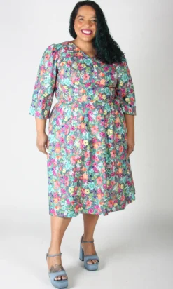 Chestnut Bunting Dress - Flowerfall