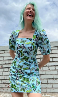 Chickadee Dress - Butterflies