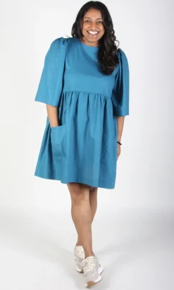 Chimney Swift Dress - Ocean