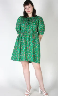 Corvid Dress - Straw Flower
