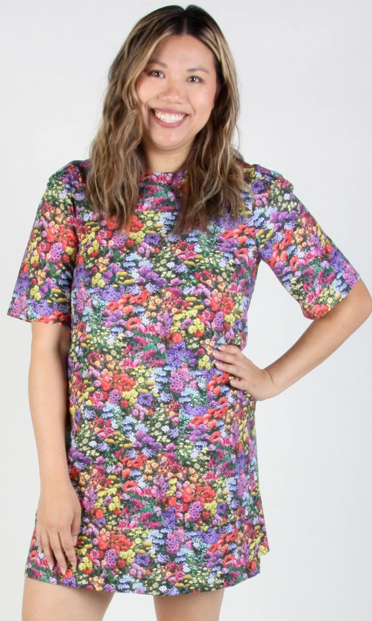 Cottontop Dress - Flowerburst
