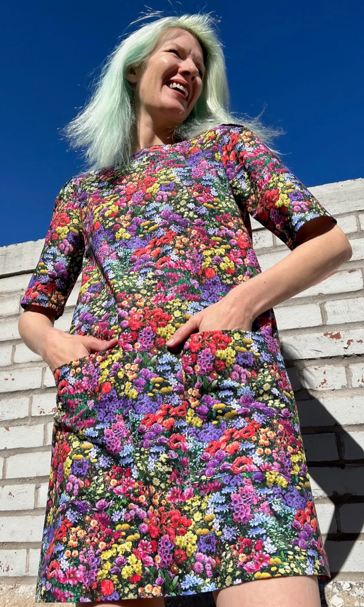 Cottontop Dress - Flowerburst