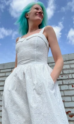 Diablotin Dress - White