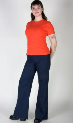 Dipper Top - Orangish