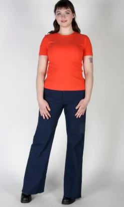 Dipper Top - Orangish