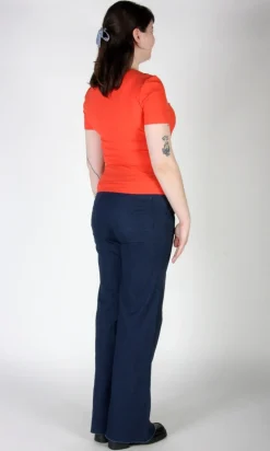 Dipper Top - Orangish