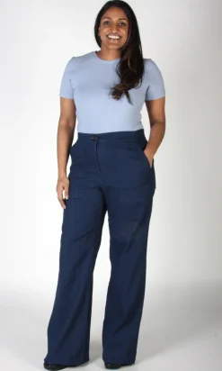 Dipper Top - Shell Blue