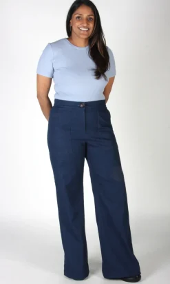 Dipper Top - Shell Blue