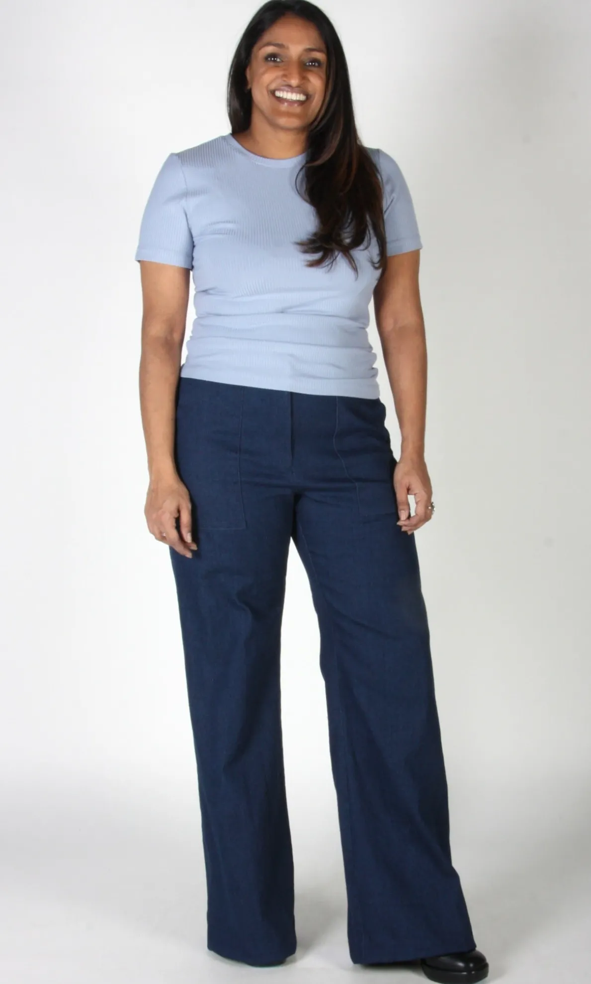 Dipper Top - Shell Blue