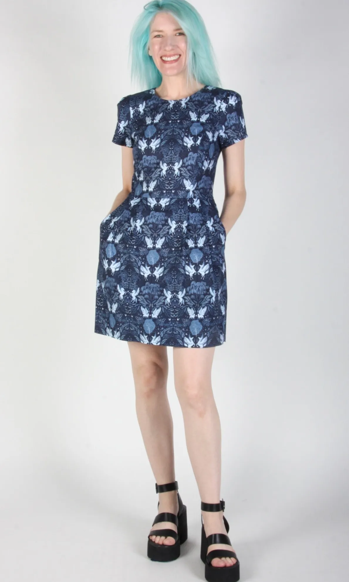 Engoulevent Dress - Night Pegasus