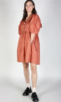 Fieldfare Dress - Berry Sheaf