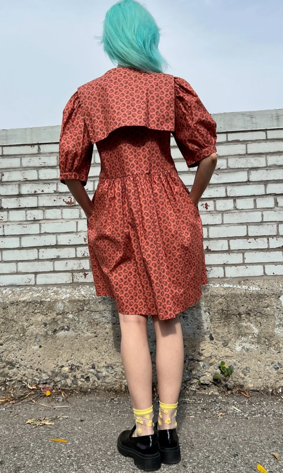 Fieldfare Dress - Berry Sheaf
