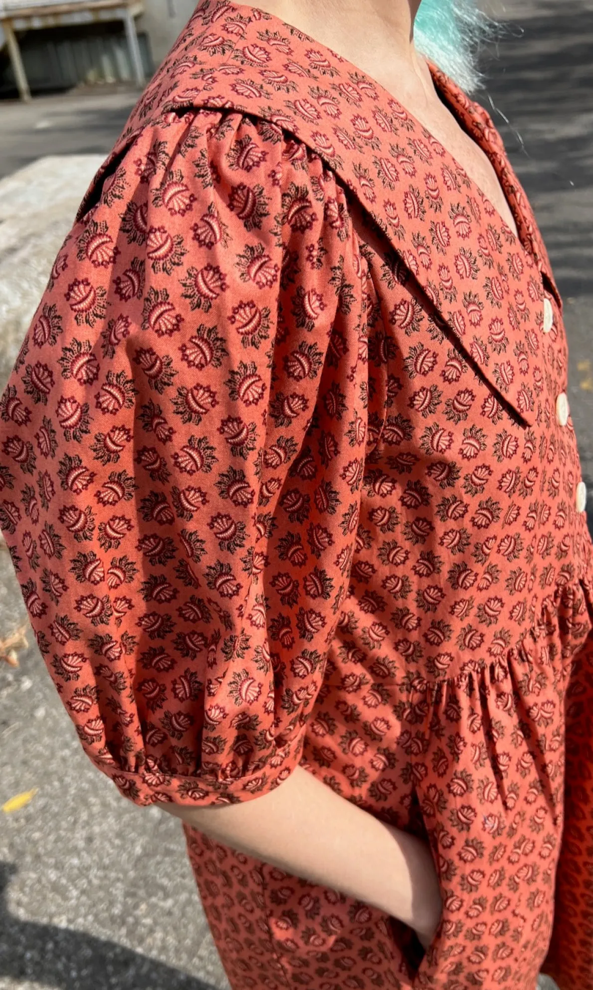 Fieldfare Dress - Berry Sheaf
