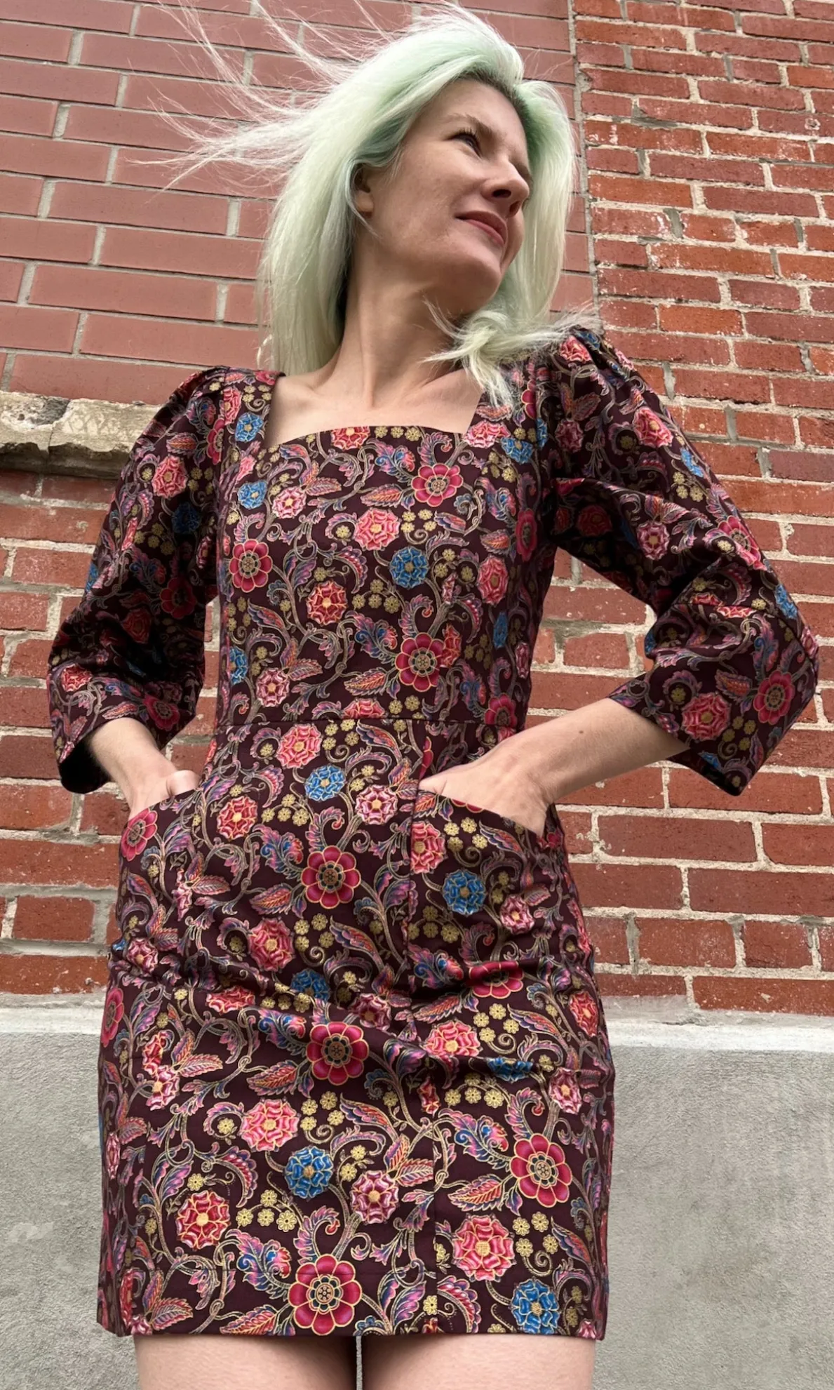 Foglark Dress - Byzantine Garden