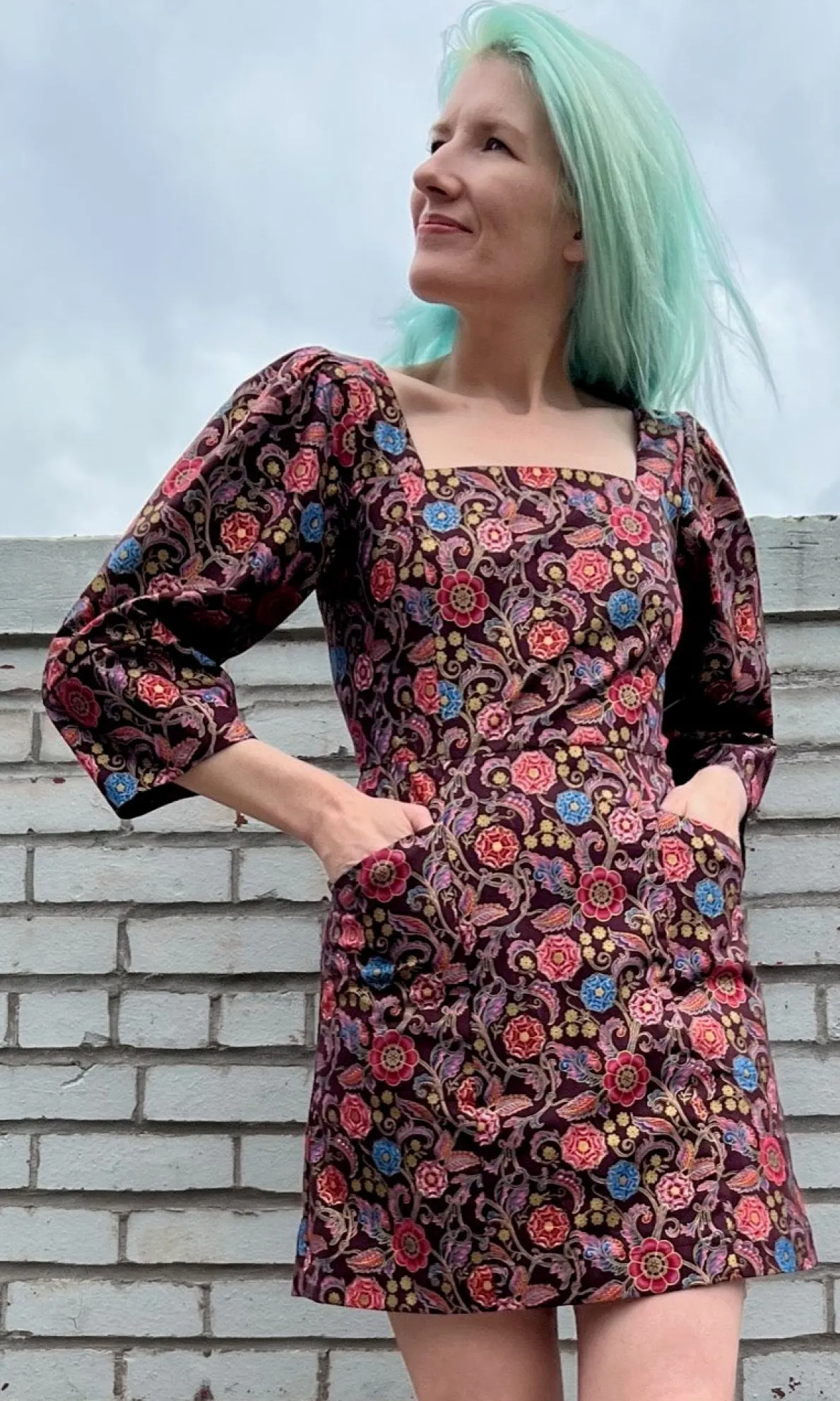 Foglark Dress - Byzantine Garden