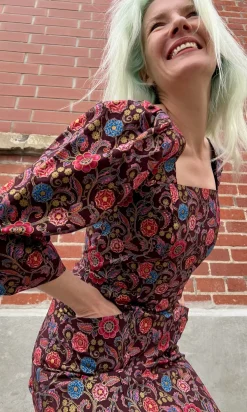 Foglark Dress - Byzantine Garden
