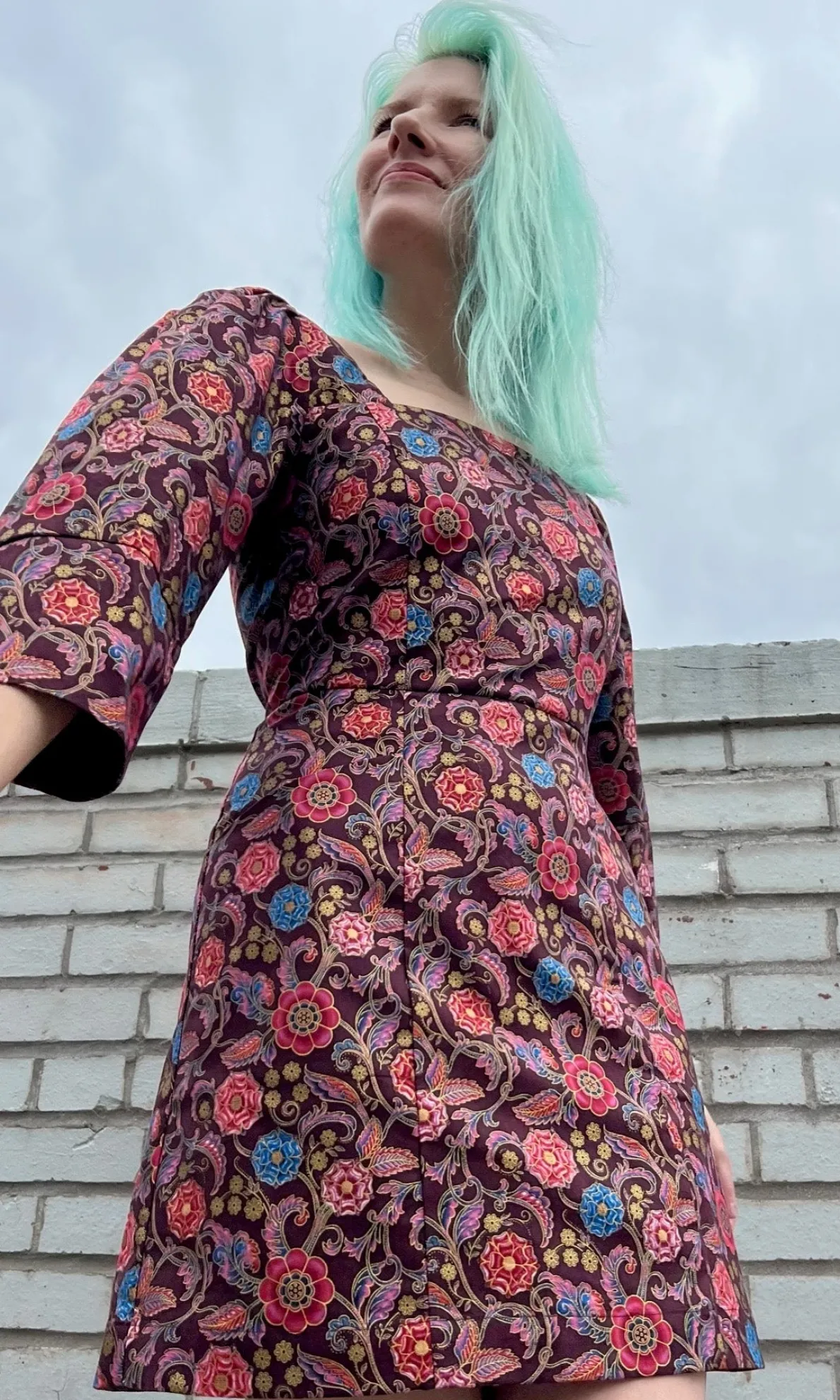 Foglark Dress - Byzantine Garden
