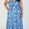 Fox Sparrow Dress - Larkspur