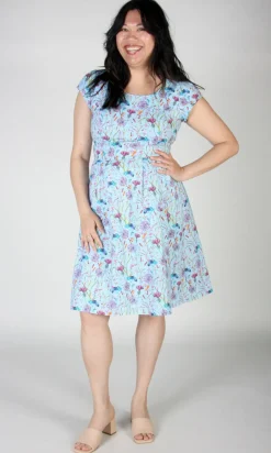 Gallinule Dress - Flower Toss
