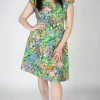 Gallinule Dress - Parrot Jungle