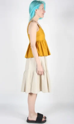 Grassquit Top - Saffron