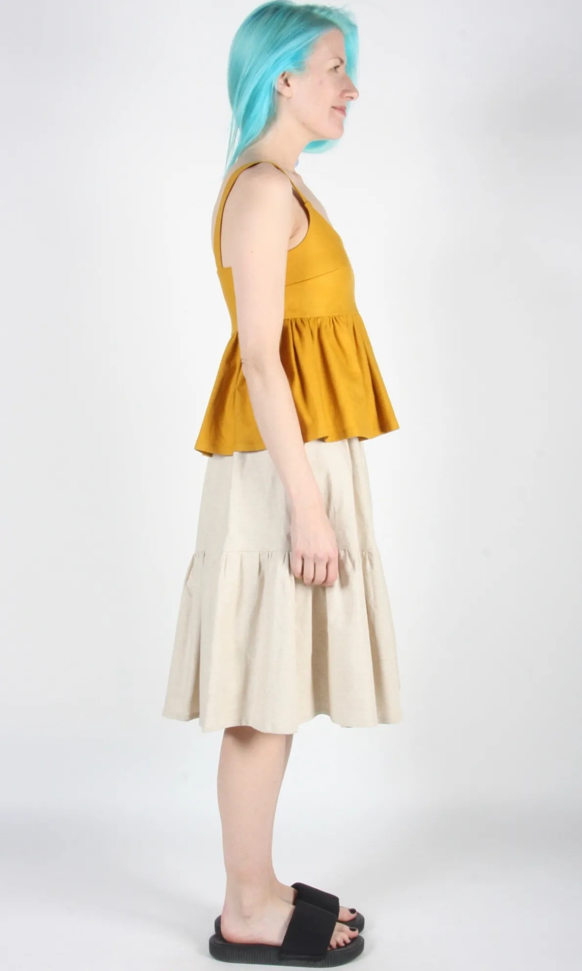 Grassquit Top - Saffron