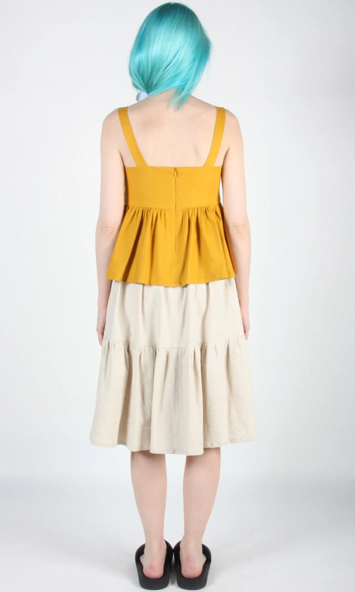 Grassquit Top - Saffron