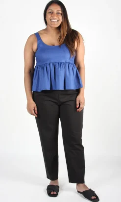 Grassquit Top - Ultramarine