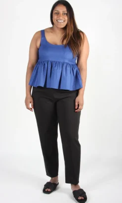 Grassquit Top - Ultramarine