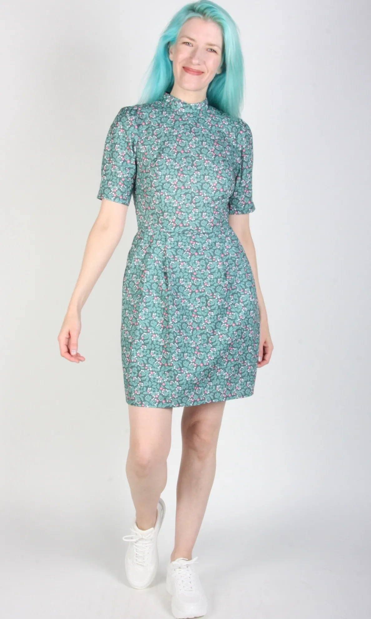 Guineafowl Dress - Strawberry Blossom