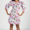 Halcyon Dress - Trumpet Vines