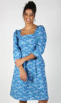 Helldiver Dress - Blue Veronica