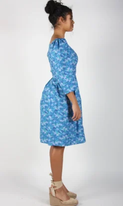 Helldiver Dress - Blue Veronica