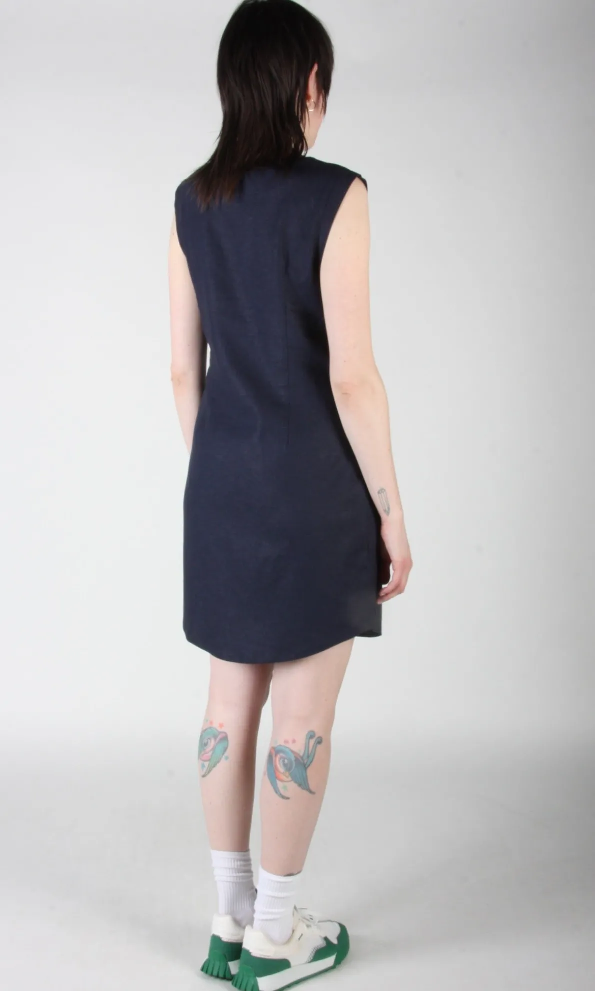 Honeycreeper Dress - Navy