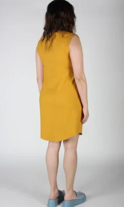 Honeycreeper Dress - Ochre
