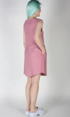 Honeycreeper Dress - Smoky Rose