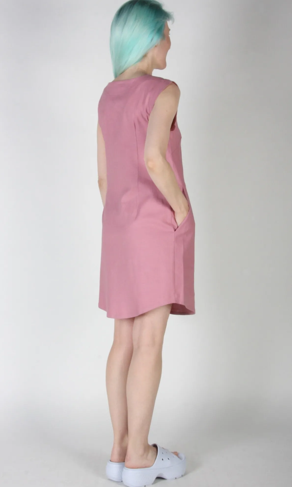 Honeycreeper Dress - Smoky Rose