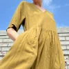 Kiskadee Dress - Golden Moss