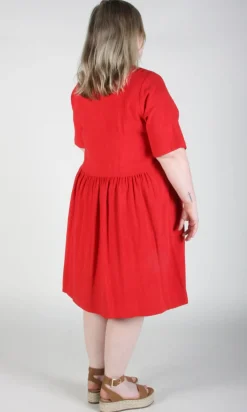 Kiskadee Dress - Red