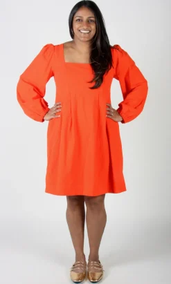 Marlinspike Dress - Blood Orange