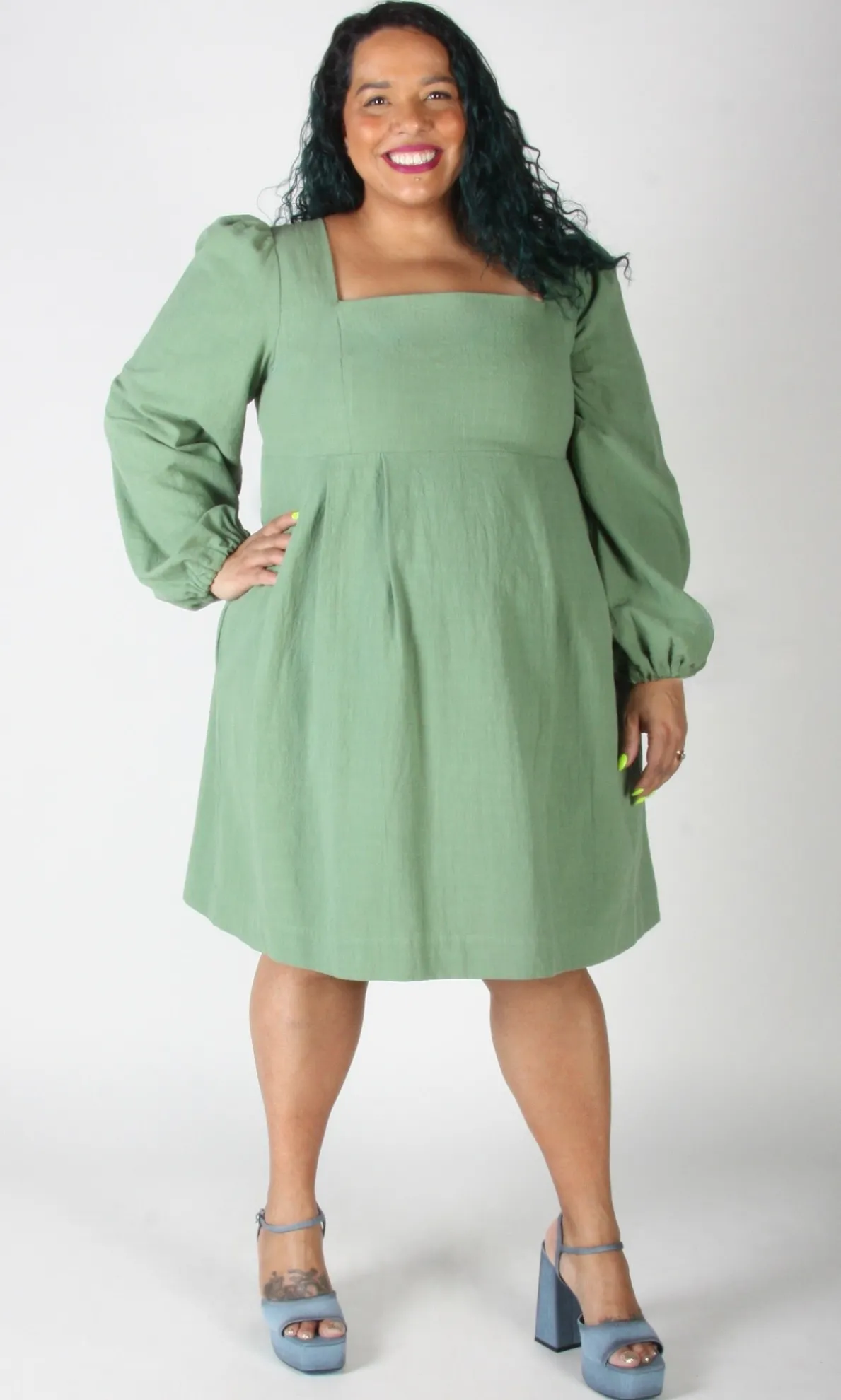Marlinspike Dress - Sage