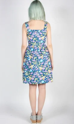 Myrmidon Dress - Blue Meadow