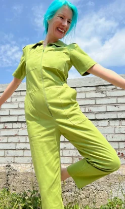 Nonpareil Jumpsuit - Avocado