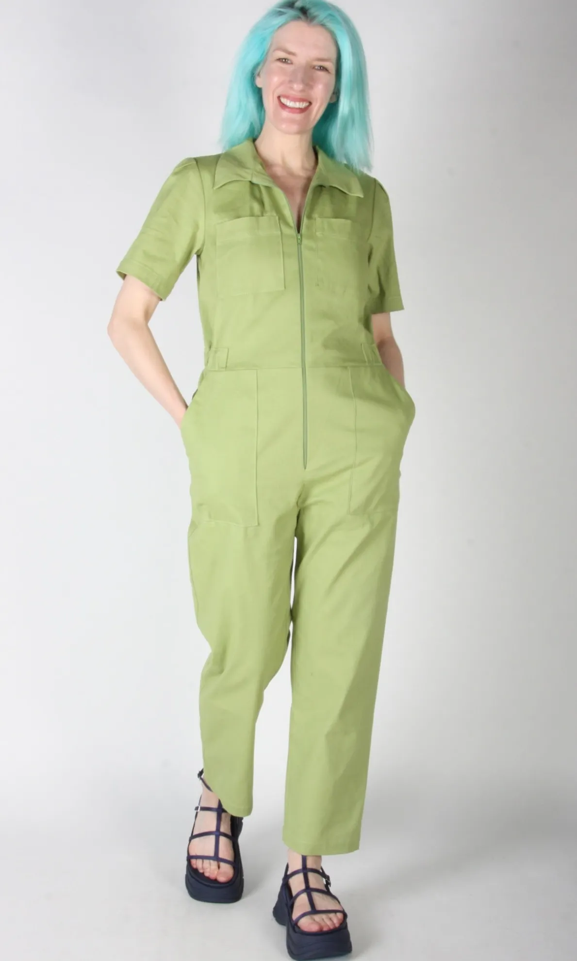 Nonpareil Jumpsuit - Avocado