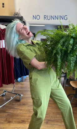 Nonpareil Jumpsuit - Avocado