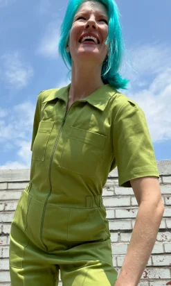 Nonpareil Jumpsuit - Avocado