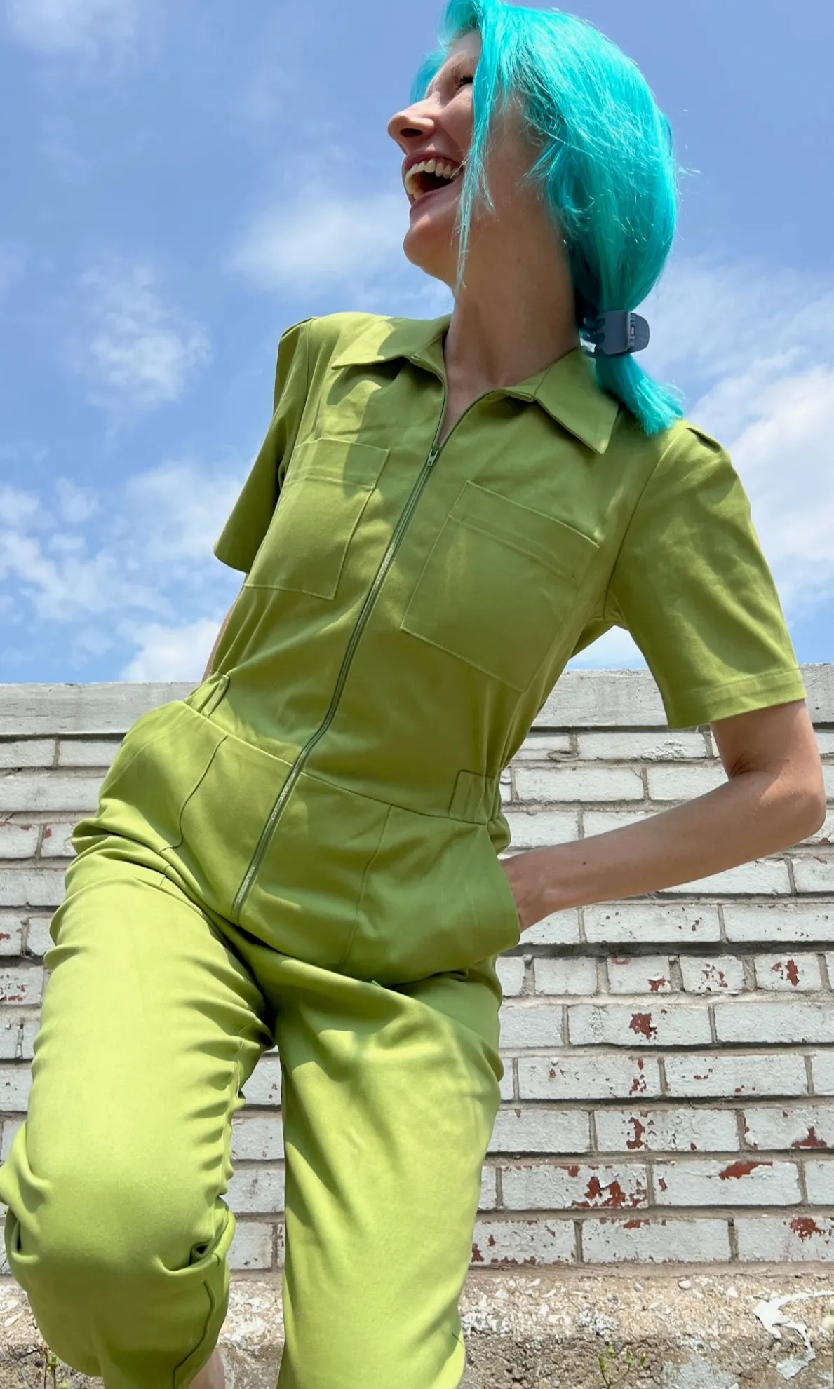 Nonpareil Jumpsuit - Avocado
